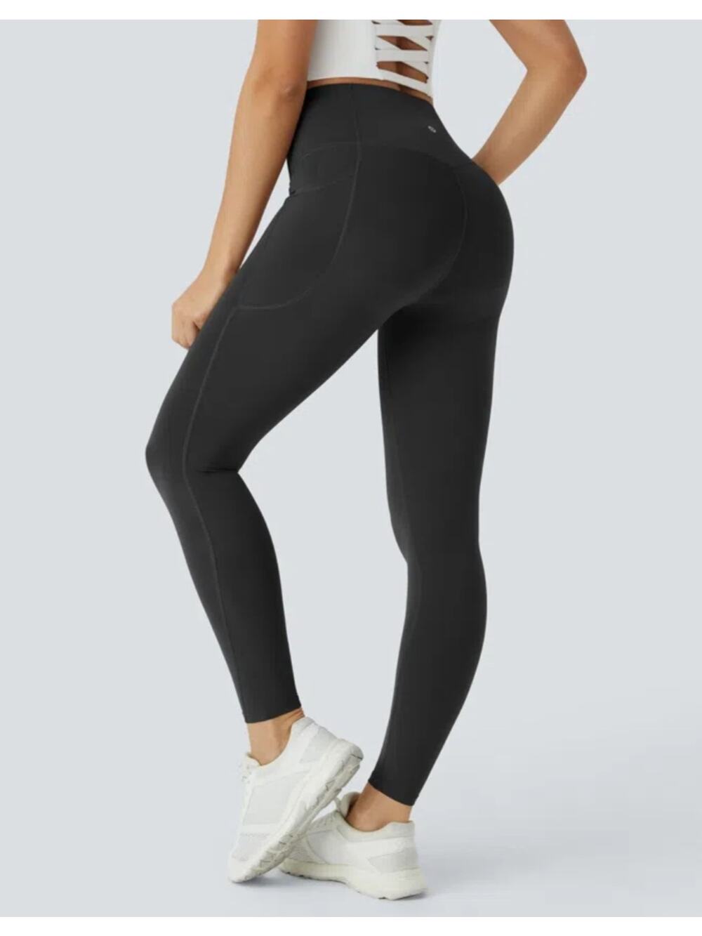 HALARA sz XL ultrasculpt black 7/8 lentgth leggings NWT